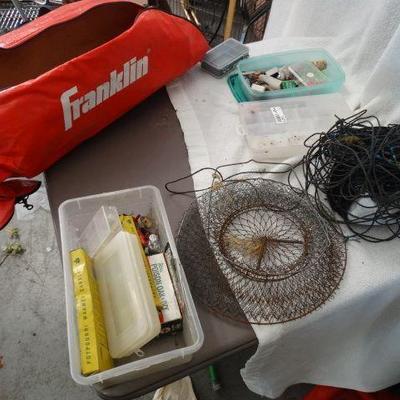 Lot of Assorted Fishing Gear