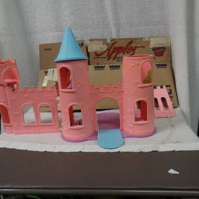Plastic Toy Princess Castle