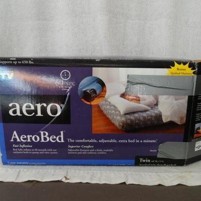 AeroBed Air Mattress--Tested, in working condition