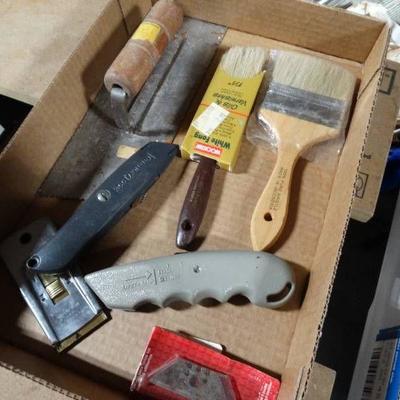 lot of various tools.