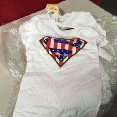 Nine Supergirl T-shirts Size Sm