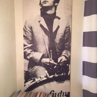 Life Size Beatles Poster of Ringo Starr