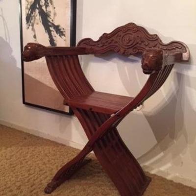Carved Antique Chair