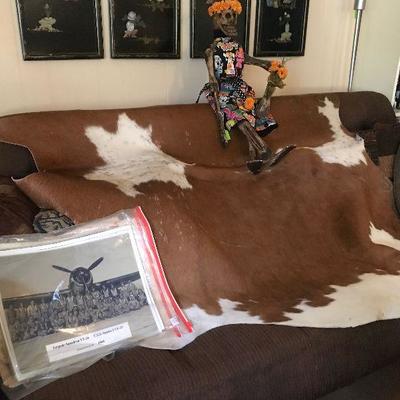 Day of Dead Doll, Cowhide, Futon 