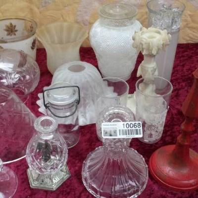 Light Shades, Candle Holders and More Lot