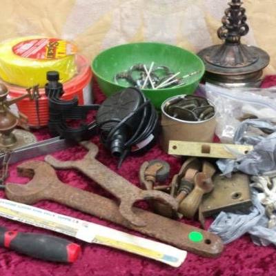 Vintage Wrenches, Drawer Pulls etcÂ…