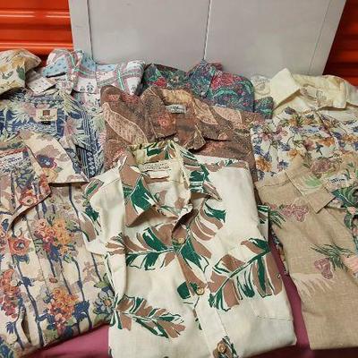 PCT698 Vintage Aloha Hawaiian Shirts Reyn Spooner & More #2