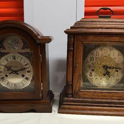 PCT407 Pair of Mantle Clocks