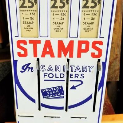 Stamp Machine with Key  
