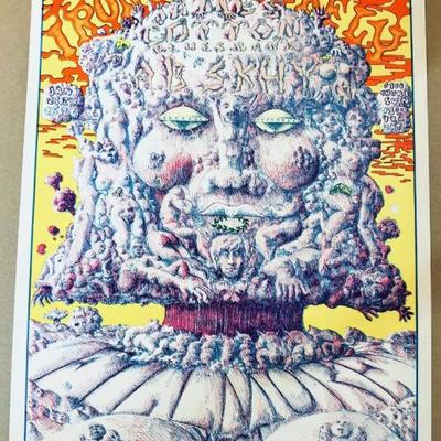Iron Butterfly Concert Poster