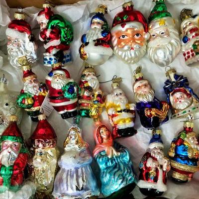 Vintage Christmas Ornaments.....lots more