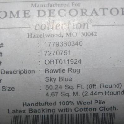 Home Decorators Collection Bowtie Rug Sky Blue 8' ....