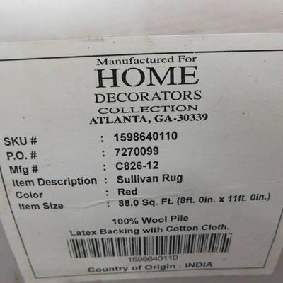 Home Decorators Collection Sullivan Rug Red 8' x 1 ......
