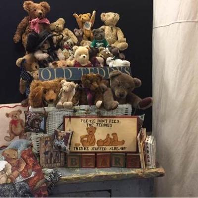 Large Assorted Bear Collection