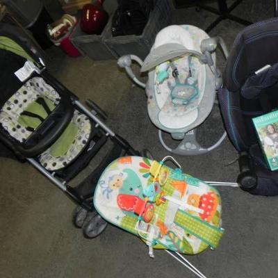 Baby Stroller, Car seat, Bouncer and more
