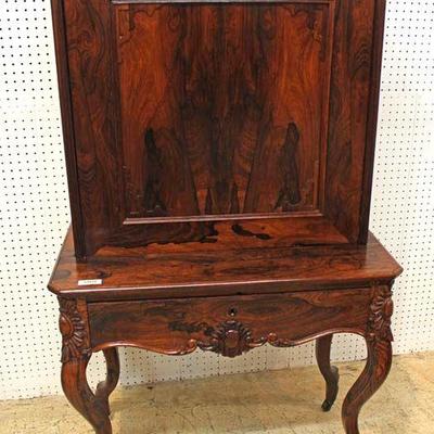  ANTIQUE 2 Piece Rosewood Fall Front Desk with original finish

Located Inside – Auction Estimate $400-$800 