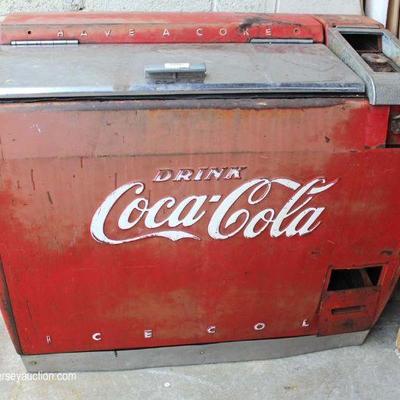  VINTAGE Coca Cola Chest Cooler with Original Paint

Located Dock â€“ Auction Estimate $200-$400 
