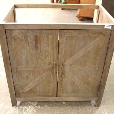  NEW Country Style Bathroom Sink Vanity with Faucet

Located Inside â€“ Auction Estimate $100-$200 