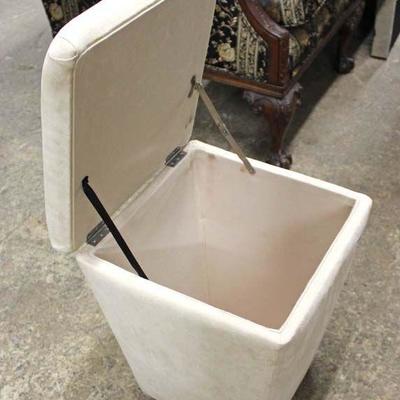  Contemporary Storage Foot Stool

Located Inside â€“ Auction Estimate $50-$100 