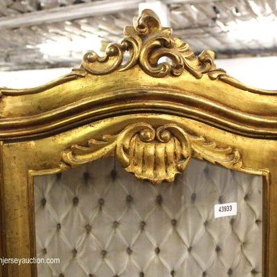  French Style Button Tufted Back Curio

Located Inside â€“ Auction Estimate $100-$300 