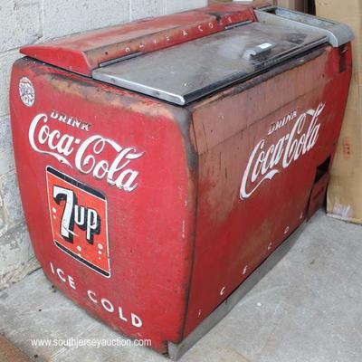 VINTAGE Coca Cola Chest Cooler with Original Paint

Located Dock â€“ Auction Estimate $200-$400 