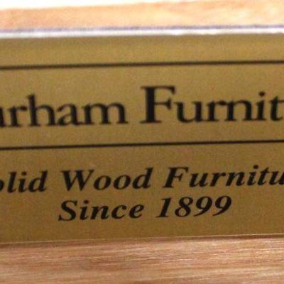  SOLID Oak Low Chest by â€œDurham Furnitureâ€

Located Inside â€“ Auction Estimate $300-$600 