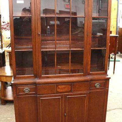  One of Several Mahogany China Cabinets

Located Inside â€“ Auction Estimate $100-$300 
