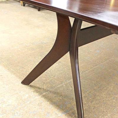  NEW Modern Design SOLID Mahogany Dining Room Table

Located Inside â€“ Auction Estimate $100-$200 