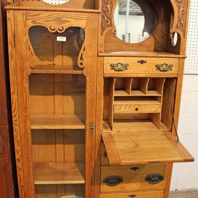  ANTIQUE Oak Carved Secretary Bookcase (Side by Side)

Located Inside – Auction Estimate $300-$600 
