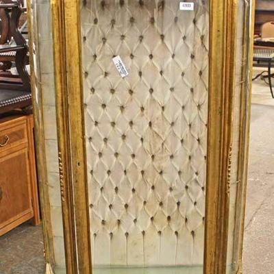 French Style Button Tufted Back Curio

Located Inside â€“ Auction Estimate $100-$300 