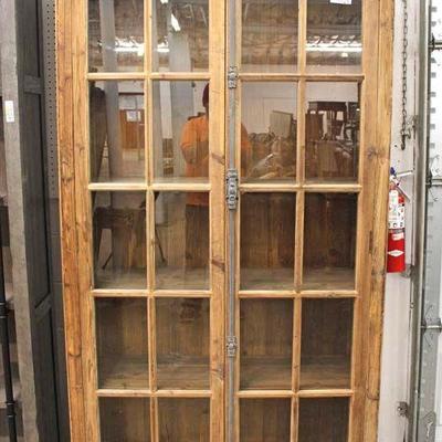  Contemporary Restoration Hardware Style 20 Pane 2 Door Bookcase

Located Inside â€“ Auction Estimate $400-$800 