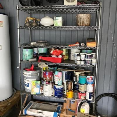 Handy "person" items and building materials
Stainless steel rolling rack $120