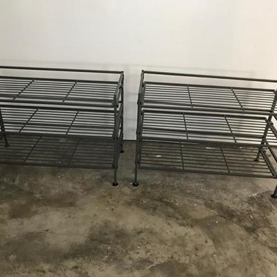 Shoe racks $15 each