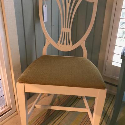 Painted chair $25