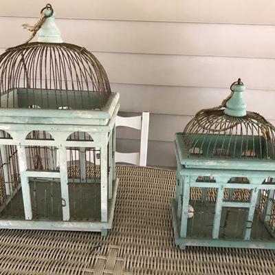 Cages small $18 large $28
