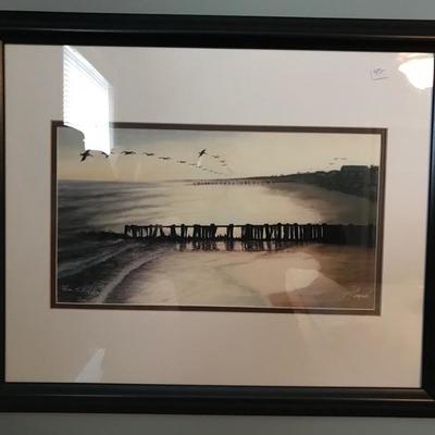 Pier and birds $45