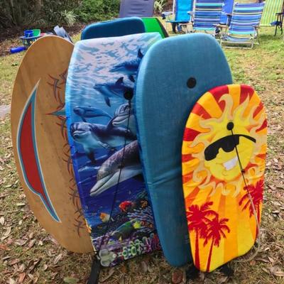 Boogie boards $3 each