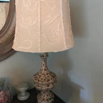 Speckled lamp $59