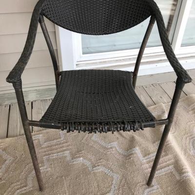 metal chair $15