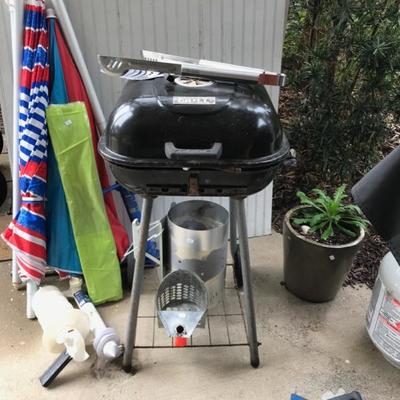 Backyard grill $12