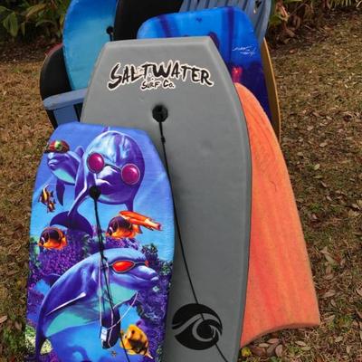 Boogie boards $3 each