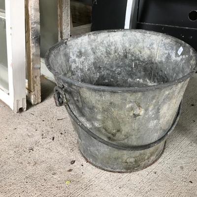 Metal bucket $45