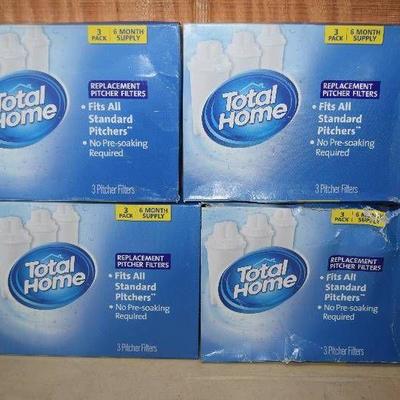 12 Total Home Replacement Pitcher Filters