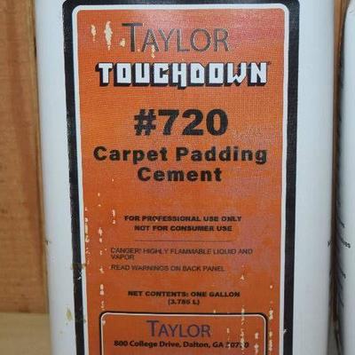 2 Gallons Taylor Touchdown #720 Carpet Padding Cem ....