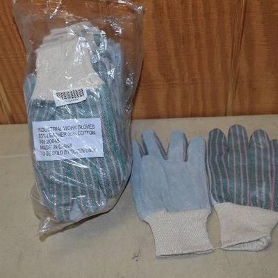 12 Pair Work Gloves
