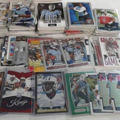 Huge Lot of Several Hundred Tennessee Titans Footb ...
