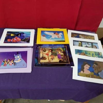 Collection of Disney Lithographs