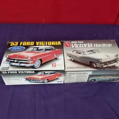 Lot of 2 Model Cars - Ford Victoria's