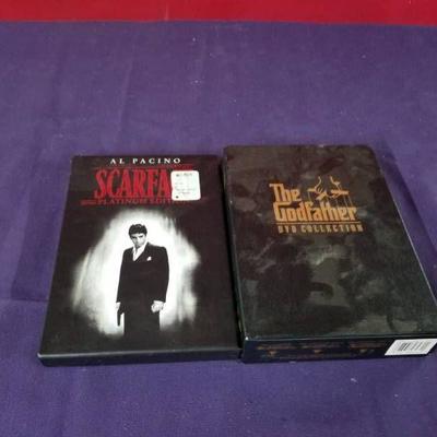 Scarface and The Godfather DVD Collections
