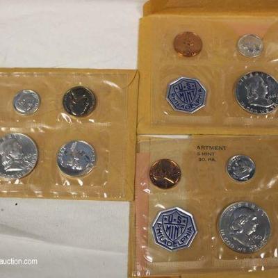  U.S. Philadelphia Mint 1962 (3) Silver Proof Sets – auction estimate $10-$20 each

  